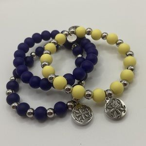 NWOT Rustic Cuff Plum Perfect Trio